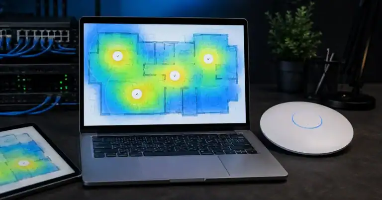 Calculadora de Cobertura Wi-Fi 6